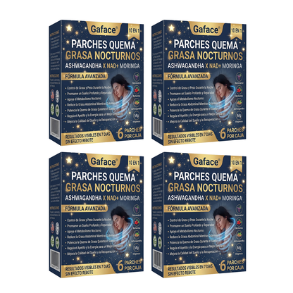 𝐆𝐚𝐟𝐚𝐜𝐞® 𝐍𝐈𝐆𝐇𝐓-𝐓𝐈𝐌𝐄 𝐅𝐀𝐓 𝐁𝐔𝐑𝐍𝐈𝐍𝐆 𝐏𝐀𝐓𝐂𝐇𝐄𝐒 — 𝐙𝐄𝐑𝐎 𝐏𝐈𝐋𝐋𝐒, 𝐙𝐄𝐑𝐎 𝐌𝐈𝐗𝐈𝐍𝐆, 𝐙𝐄𝐑𝐎 𝐄𝐗𝐓𝐑𝐀 𝐄𝐅𝐅𝐎𝐑𝐓, 𝐒𝐔𝐏𝐏𝐎𝐑𝐓 𝐖𝐇𝐈𝐋𝐄 𝐘𝐎𝐔 𝐒𝐋𝐄𝐄𝐏.